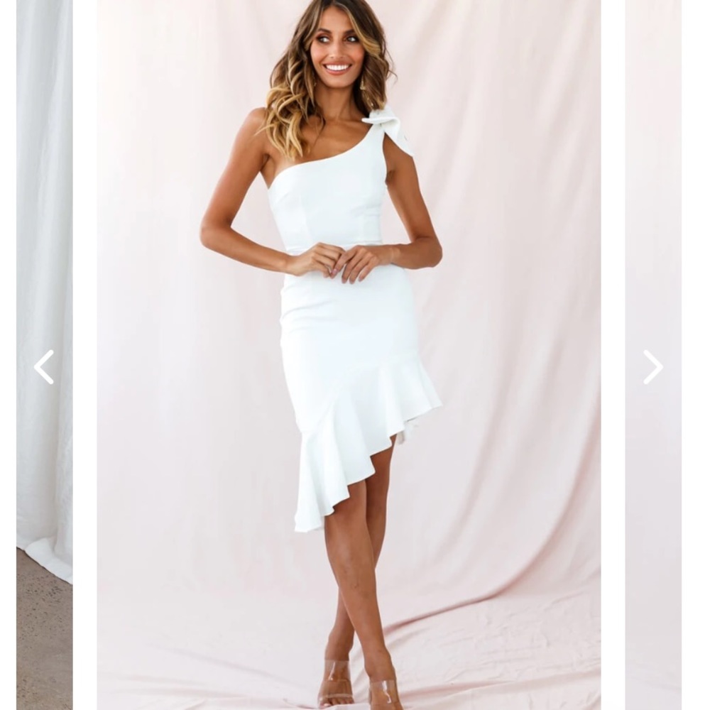 Selfie Leslie White Dress